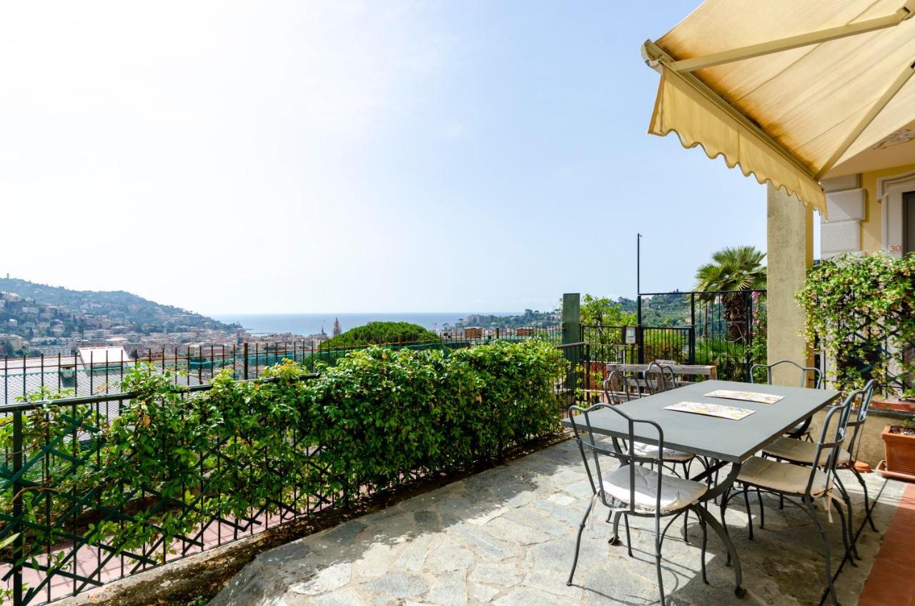 Joivy Inviting Flat With Garden And Sea View In Rapallo Exterior photo