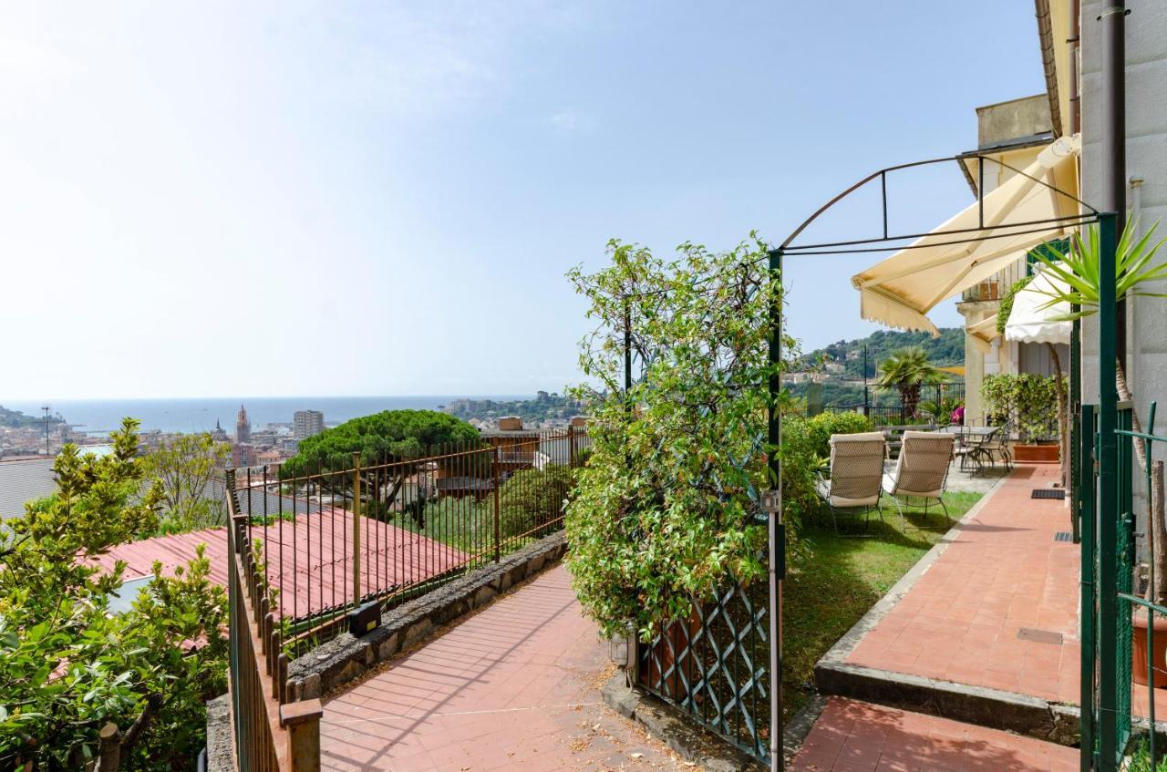 Joivy Inviting Flat With Garden And Sea View In Rapallo Exterior photo