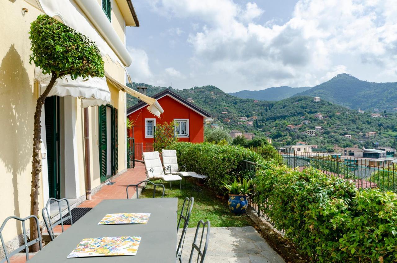 Joivy Inviting Flat With Garden And Sea View In Rapallo Exterior photo